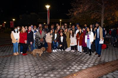 Light the Brook Ceremony Celebrates Campus Diversity
