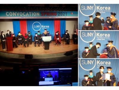 SUNY Korea Spring 2021 Online Convocation