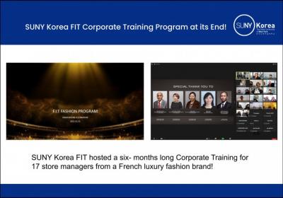 SUNY Korea FIT Corporate Training Program at its End