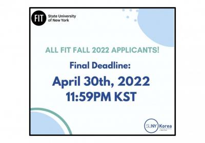 Fall 2022 FIT Deadline