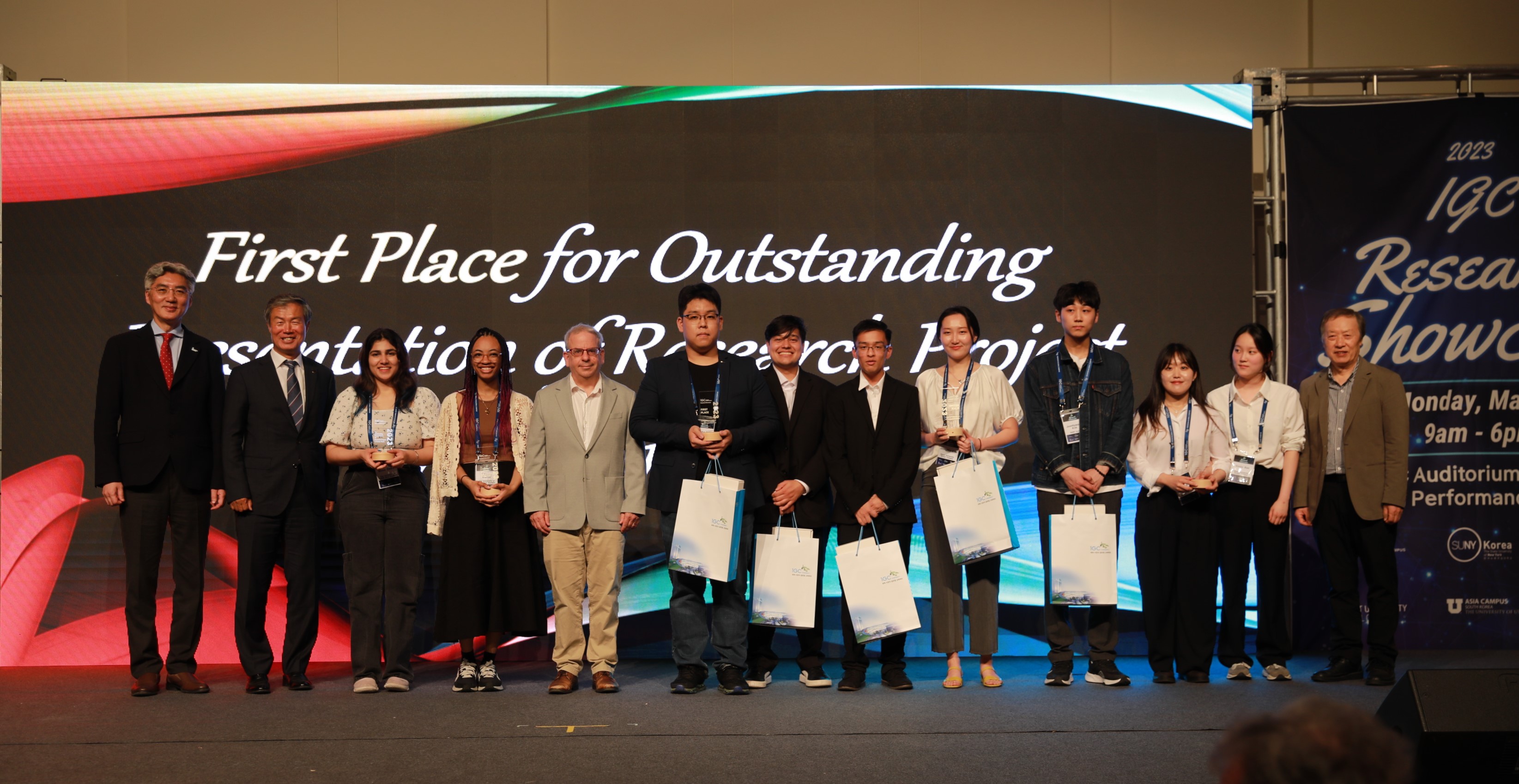 2023 IGC Research Showcase First Place Goes to SUNY Korea image